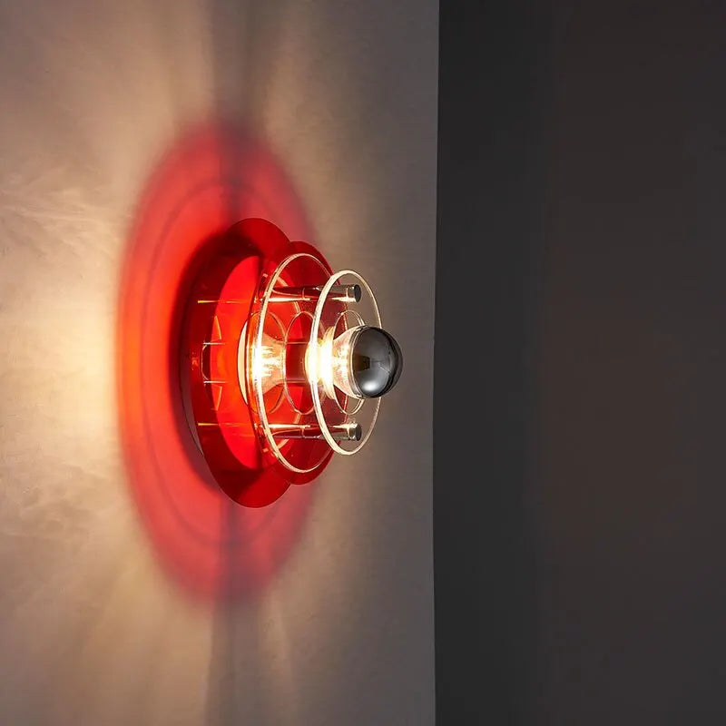 DecorBites™ LED Wall Lamp: Ultra Modern UFO Design for Living Room, Bedroom, Hotel - Bauhaus Style