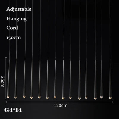 DecorBites™ Gold Copper Chandelier for Living Room, Staircase, Foyer, Dining Room, Cafe, Bar
