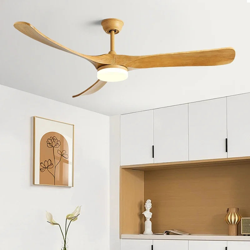 DecorBites™ 70" Luxury Wooden Ceiling Fan with Reversible Motor for Year-Round Comfort