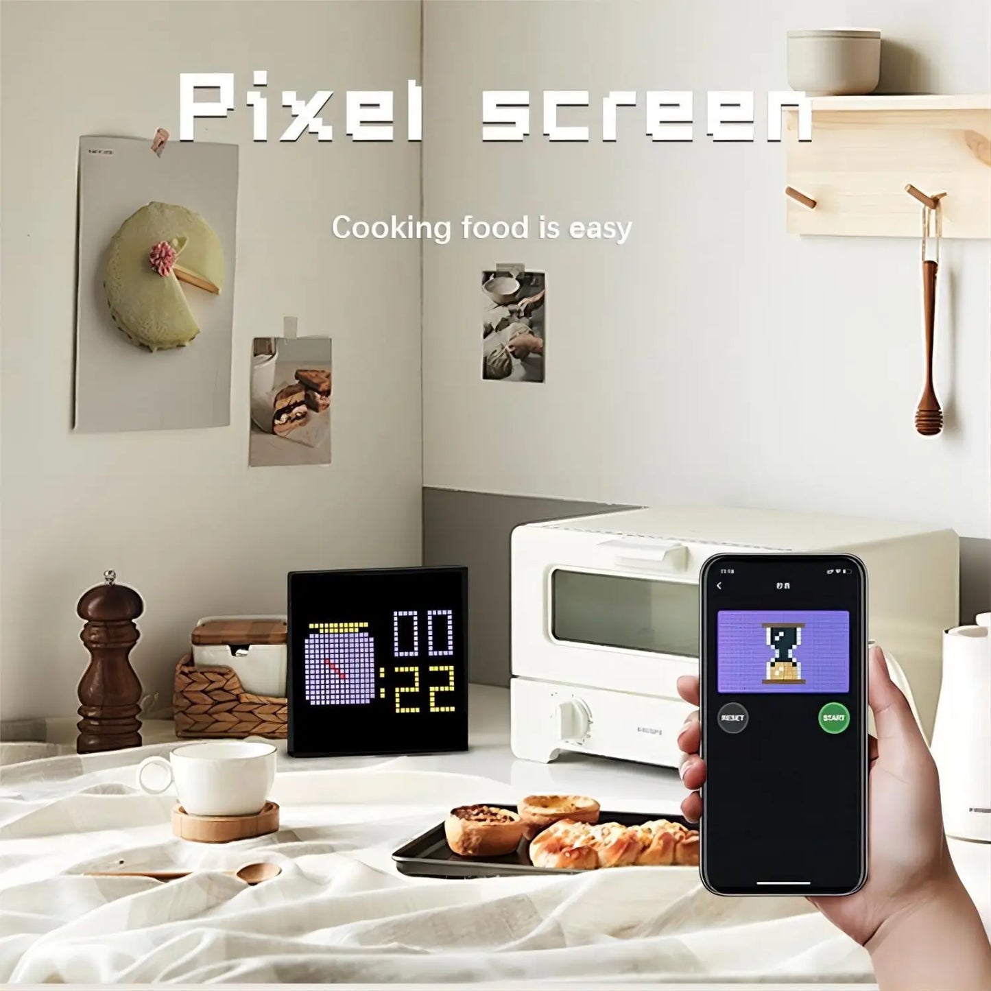 DecorBites™ 32X32 LED Pixel Display Screen for Gaming Decoration and Business Advertisement