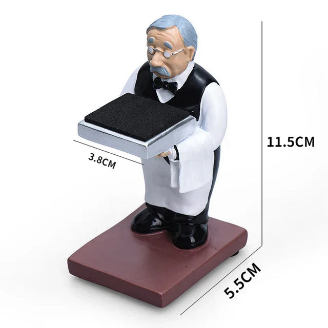 DecorBites™ Bear Statue Watch Rack: Smart Watch Display & Storage Stand