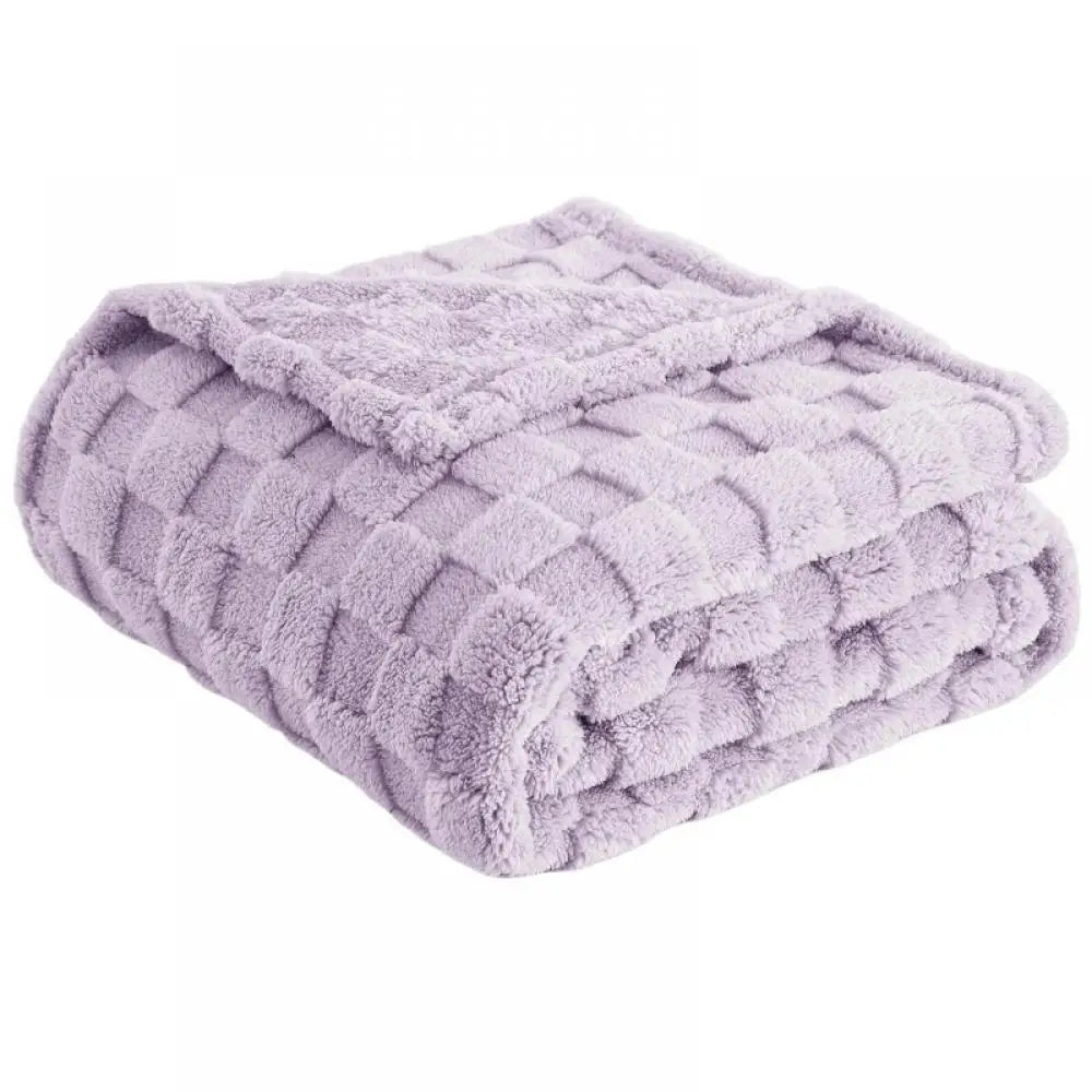 DecorBites™ Cozy Fluffy Blanket for Sofa, Chair & Outdoor - Soft & Warm Blanket