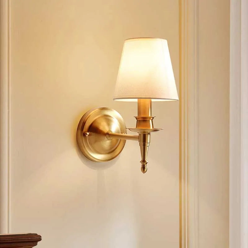 DecorBites™ Copper Wall Lamp: Modern LED Sconce for Home Decor & Bedroom, Industrial Style