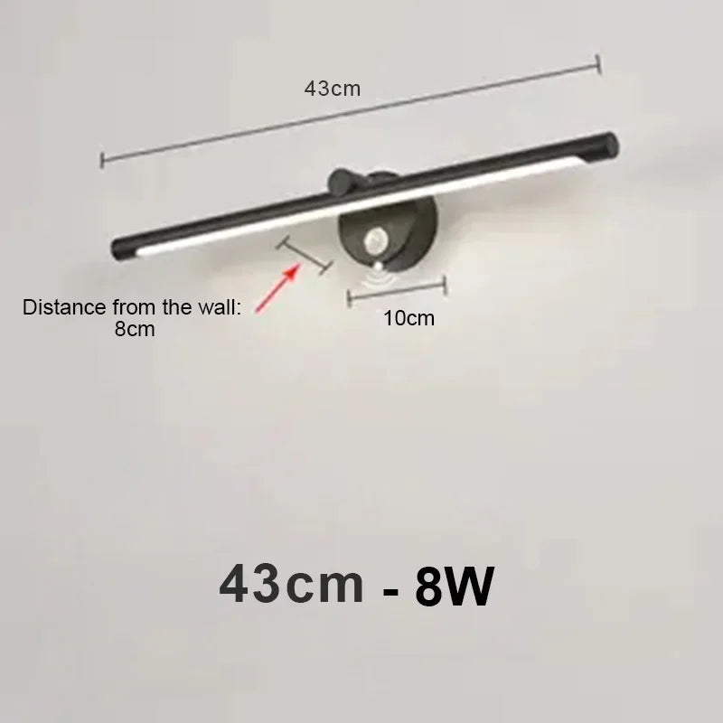 DecorBites™ LED Wall Lamp with Touch Dimming Motion Sensor - 40cm/55cm