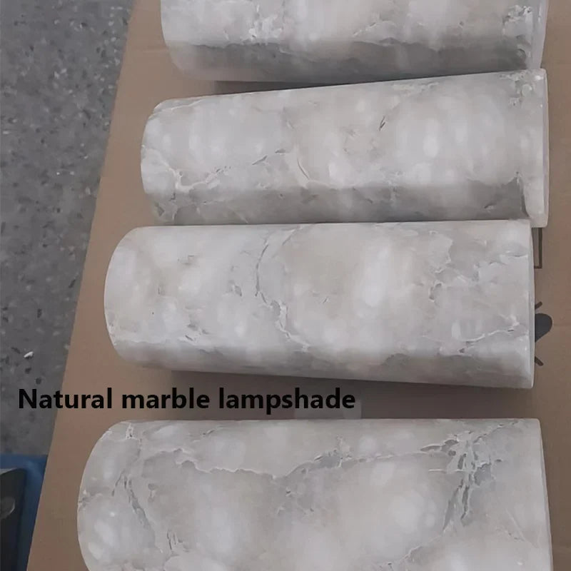 DecorBites™ Luxe Marble Wall Lamp: Modern LED Sconce for Living Room, Bedroom & Home Décor
