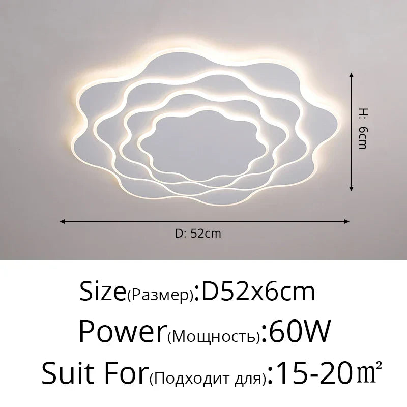 DecorBites™ LED Modern Chandeliers for Home Decor and Lighting Settings