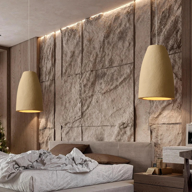 DecorBites™ Cement LED Chandelier Light for Home Decor and Bar Designer Bedroom