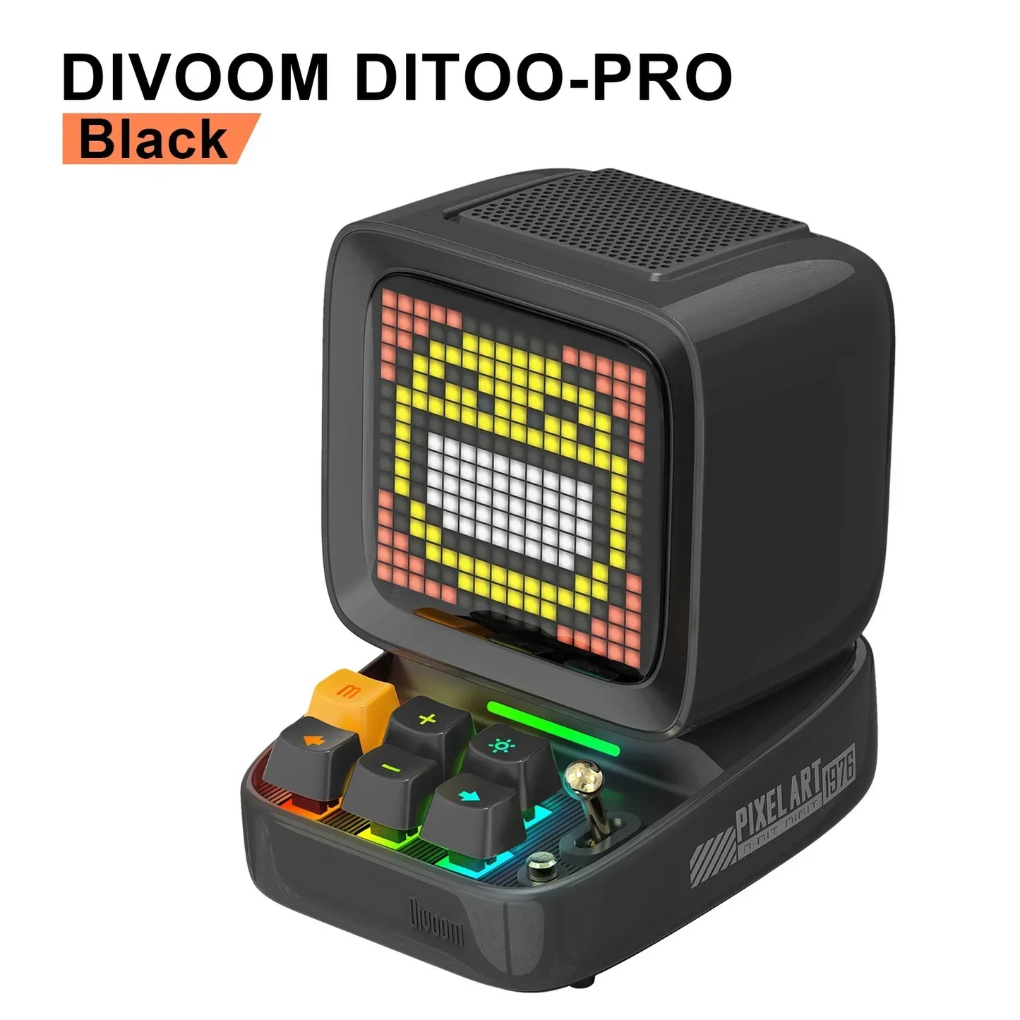 DecorBites™ Ditoo-Pro Retro Pixel Art Speaker Alarm Clock LED Display Home Decoration
