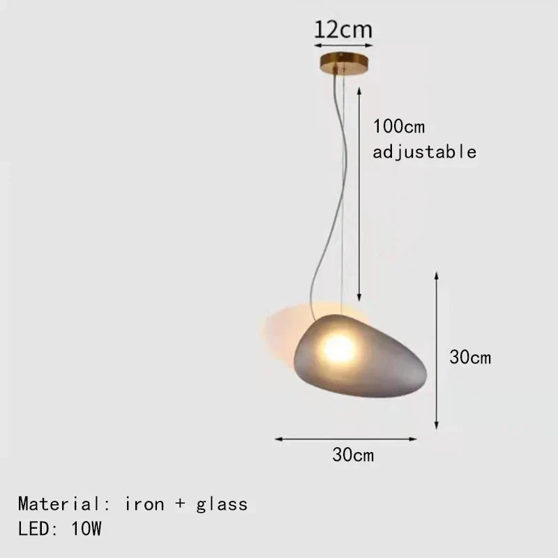 DecorBites™ Glass Indoor Pendant Lights for Dining Room Kitchen Bar Shop