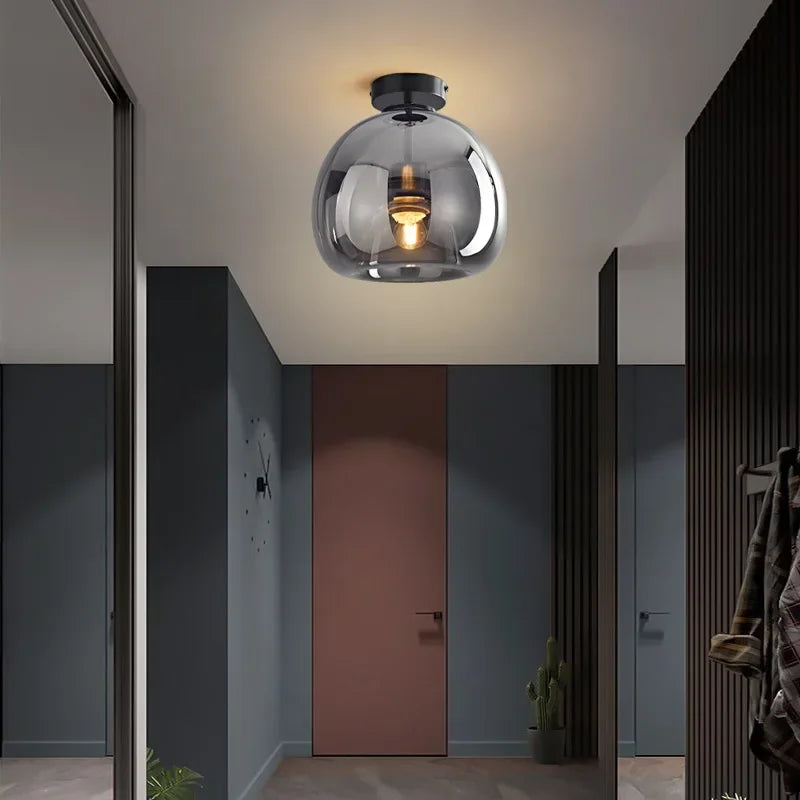 DecorBites™ LED Glass Ceiling Chandeliers for Home Indoor Lighting