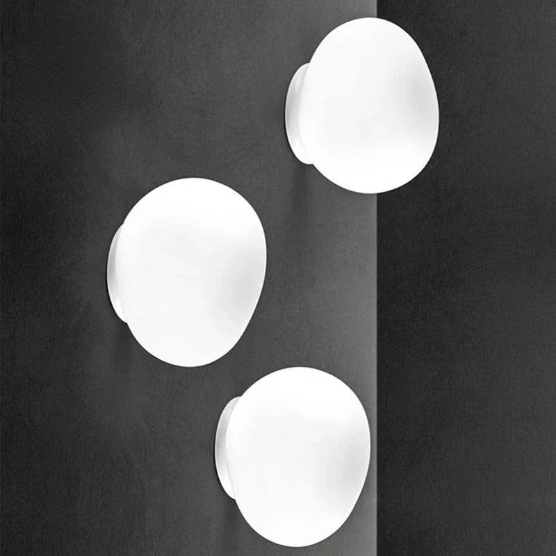 DecorBites™ Cobblestone Wall Lamp: Simple Italian Design for Living Room, Bedroom & Study
