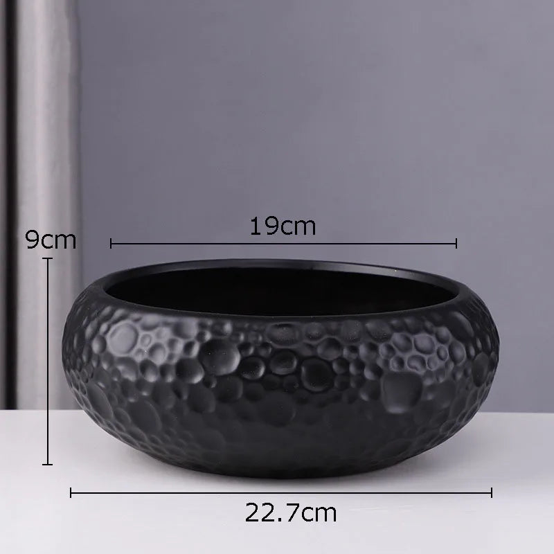 DecorBites™ Ceramic Vase Modern Decor Ornaments Pot Plants Flower Arrangement Ornamental Decor vase