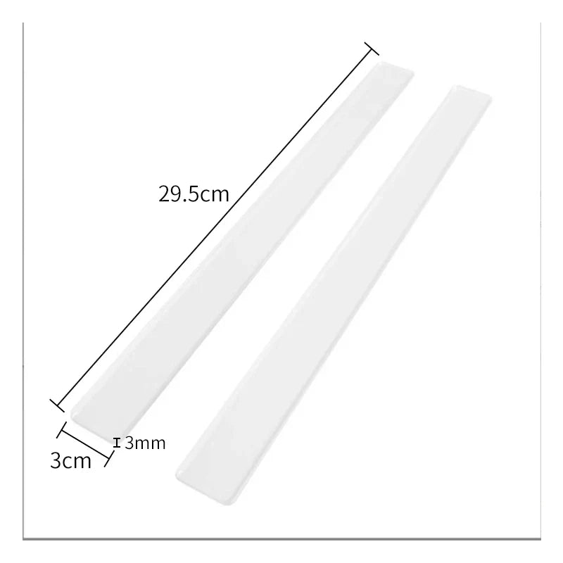 DecorBites™ Biscuit Rolling Balance Ruler Cookie Smoother & Thickness Guide