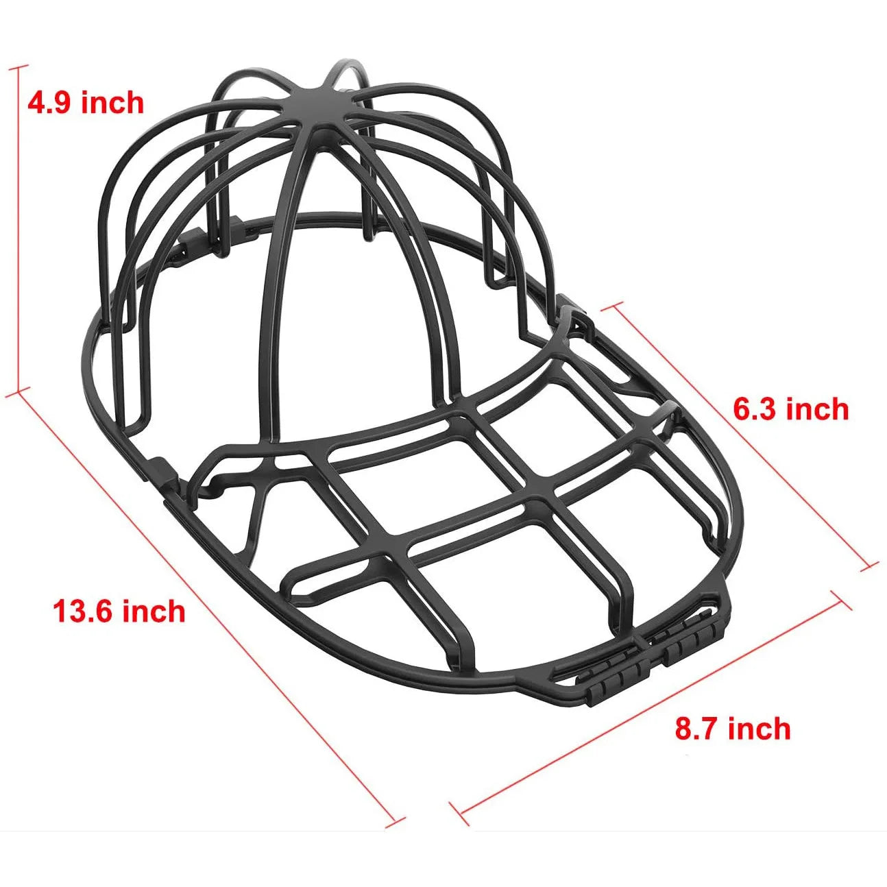 DecorBites™ Baseball Cap Washer & Dryer Frame for Adult/Kid's Hats - Hat Cleaner & Shaper