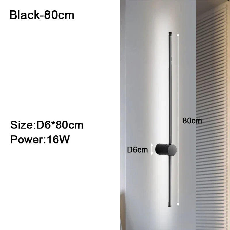 DecorBites™ Dimmable LED Wall Lights 360° Rotatable Indoor Wall Sconce