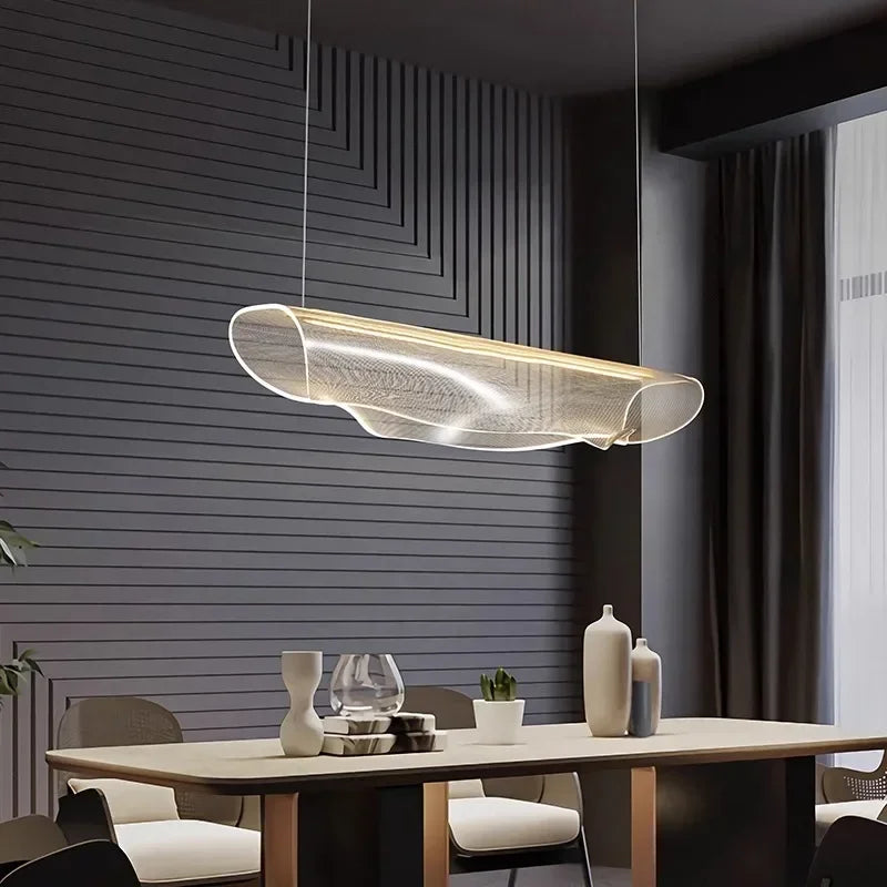 DecorBites™ LED Pendant Light: Modern Home Decor Chandeliers for Living and Dining Room Lighting