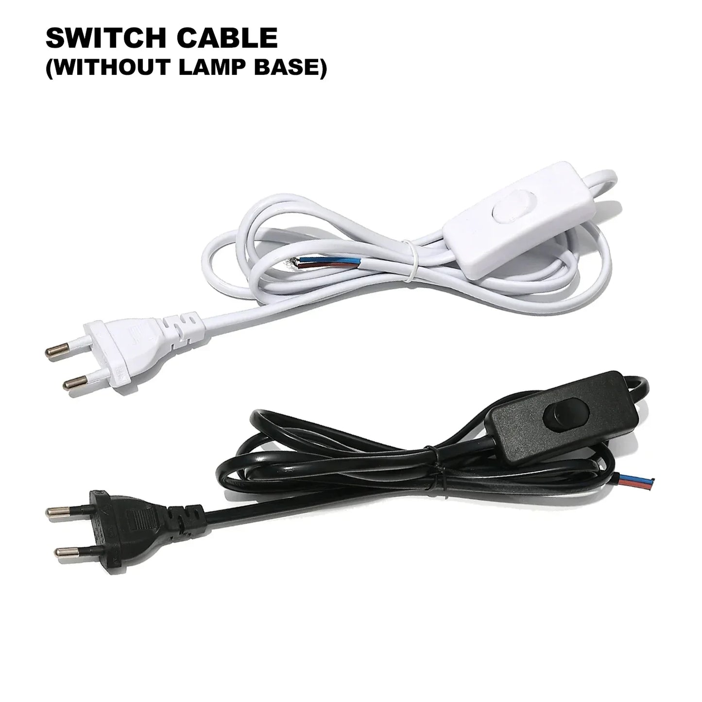 DecorBites™ Decorative Lamp Cord with Dimmer Switch and E14 E27 Socket