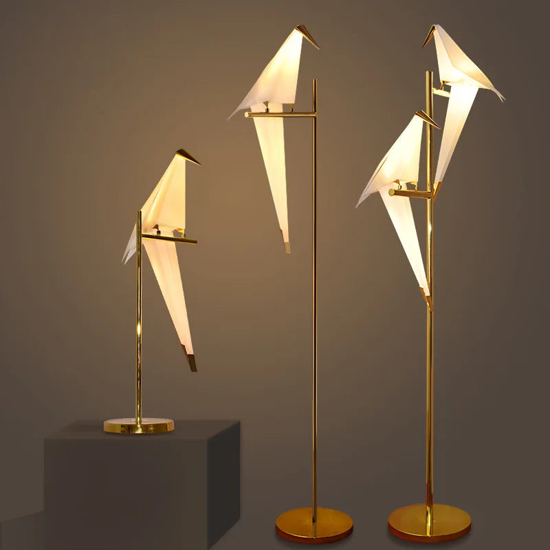 DecorBites™ Bird Design LED Hanging Chandelier for Dining and Living Spaces