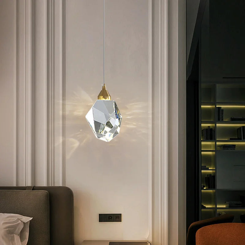 DecorBites™ Crystal Chandelier Pendant Lights for Dining Room & Bedroom