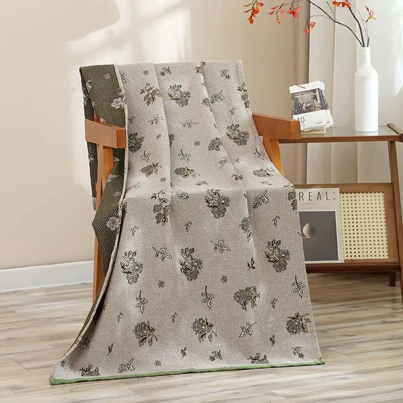 DecorBites™ Cat Bath Towel - 100% Cotton Four-layer Gauze 75*160 CM - High Quality for Adults