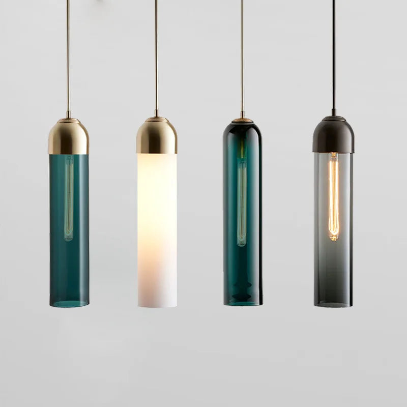DecorBites™ LED Glass Pendant Chandelier for Kitchen Restaurant Bar Decor