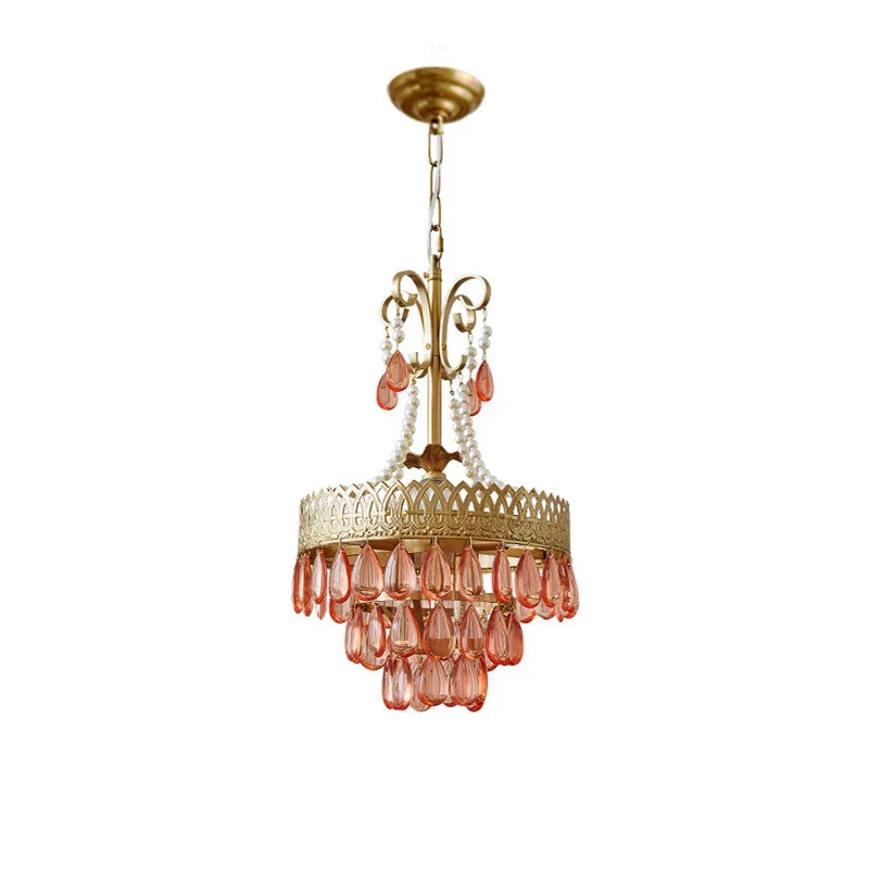 DecorBites™ Crystal LED Ceiling Chandelier for Dinning Room