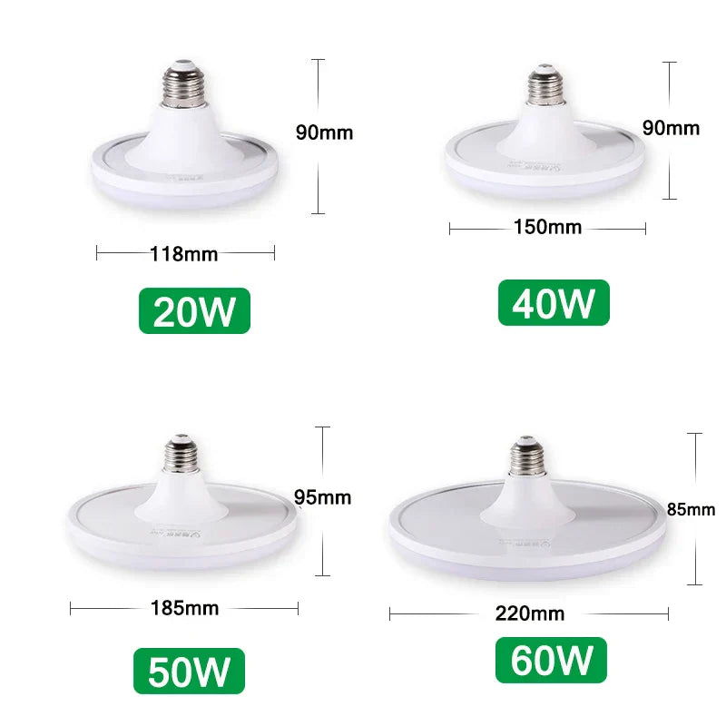 DecorBites™ LED Round UFO Shape Ceiling Lamp for Bright Indoor Lighting