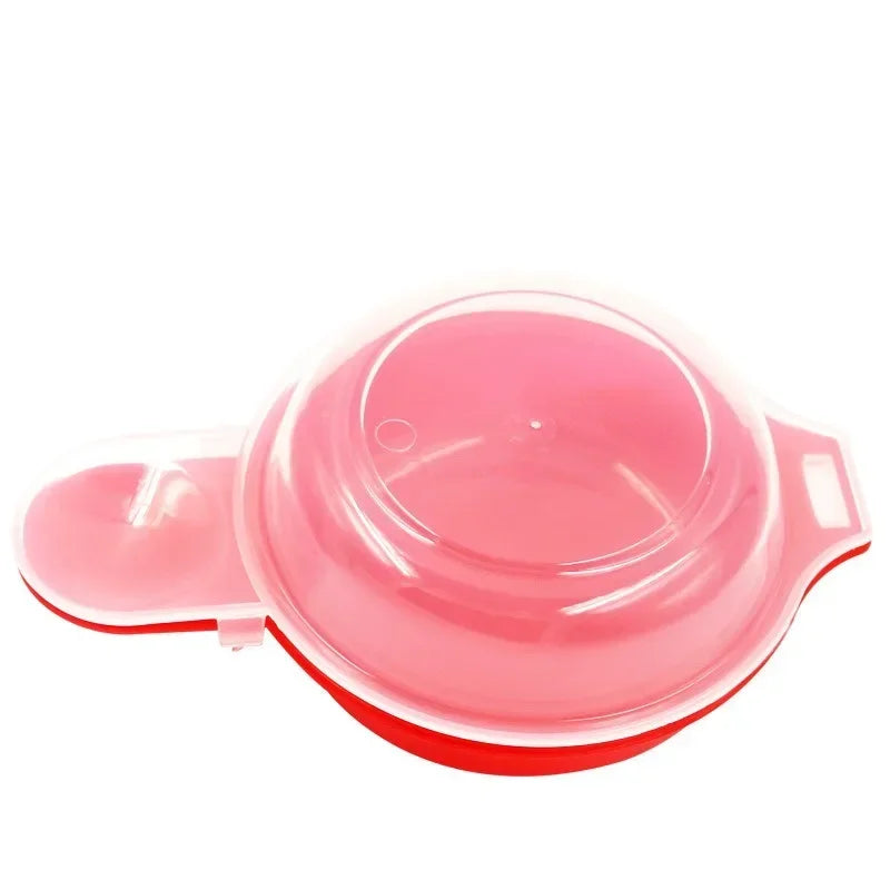 DecorBites™ Easy Eggwich Microwave Egg Cooker & Burger Press Set - Hamburger Pattie Maker