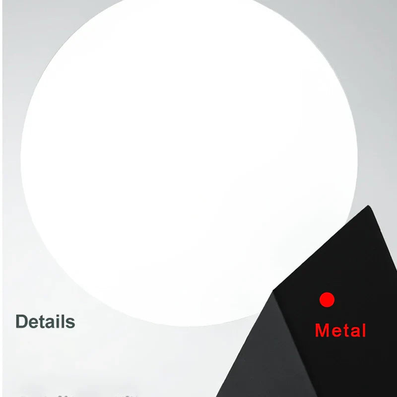 DecorBites™ Glass Ball Modern G9 LED Wall Sconce, 9W Indoor Wall Lamp for Bedroom Living Room