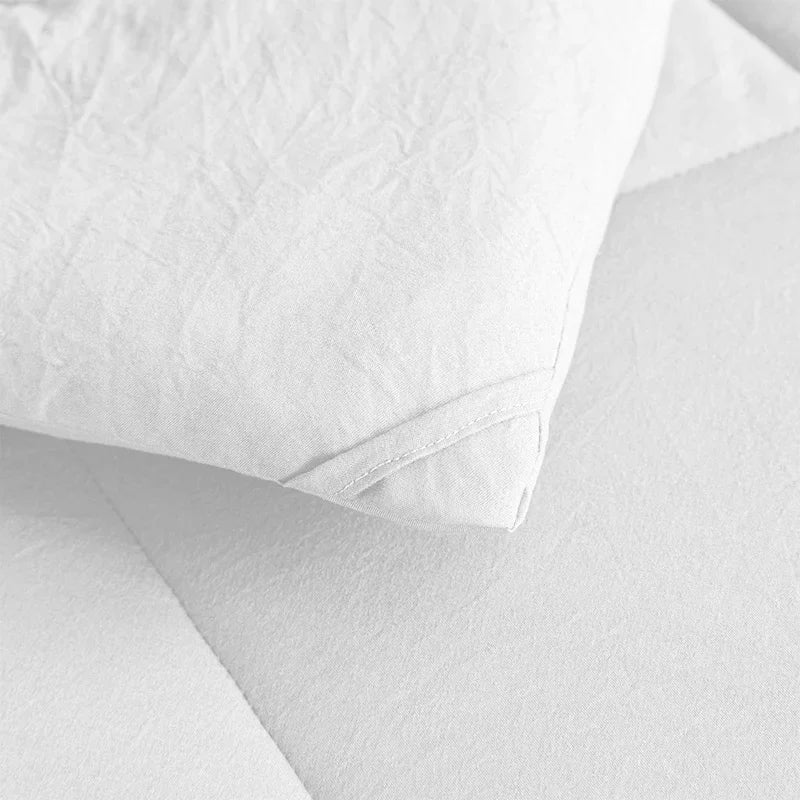 DecorBites™ All-Season Brushed Duvet Quilt, Soft & Breathable, Queen King Size Comforter