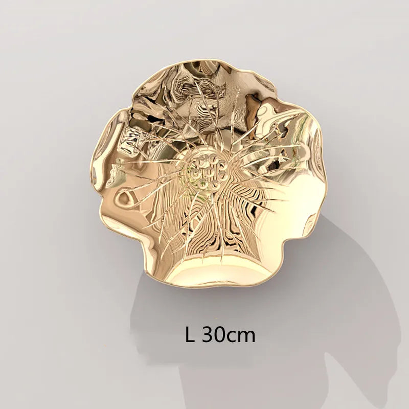 DecorBites™ Carp Fish Lotus Leaf Gold Wall Pendant - Bionics Home Decor