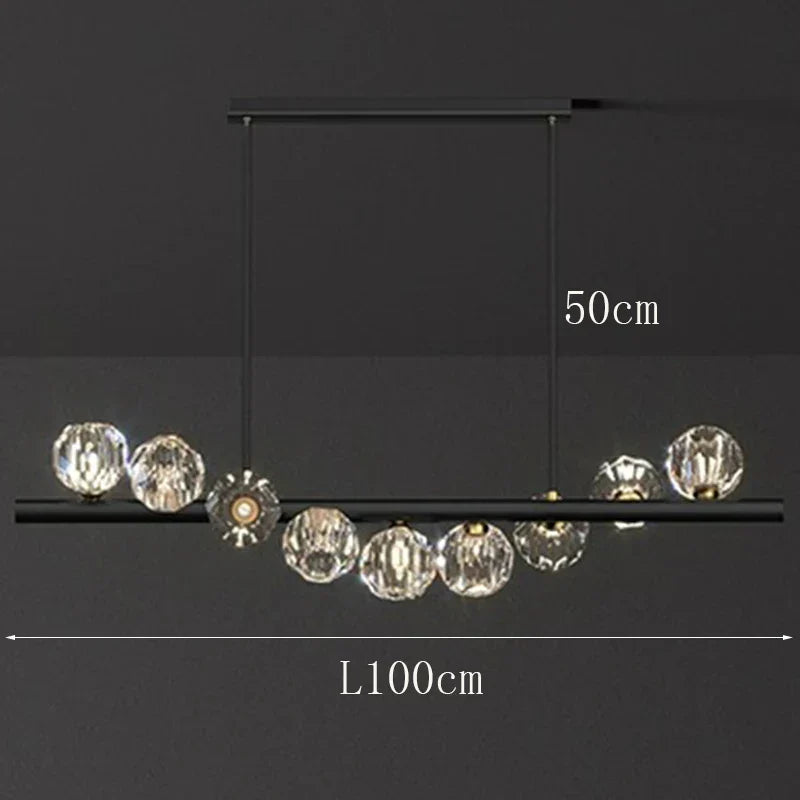 DecorBites™ LED Pendant Light Chandeliers for Modern Living & Dining Room Lighting