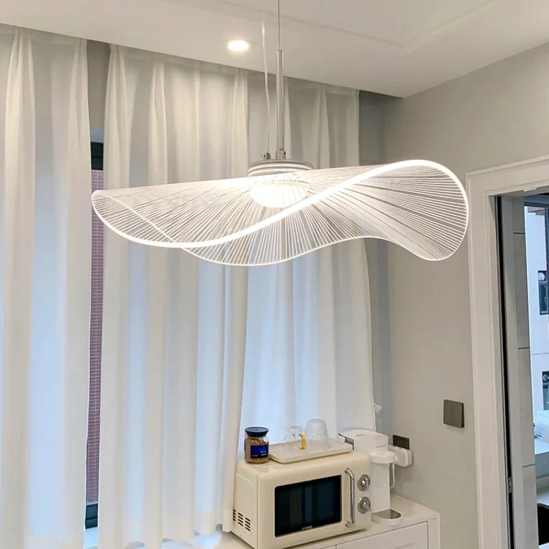 DecorBites™ Lotus Leaf Pendant Lights: Modern Acrylic Charm for Home Decor