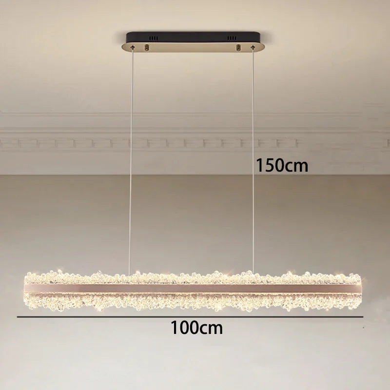 DecorBites™ LED Chandelier for Stylish Living Room Decor