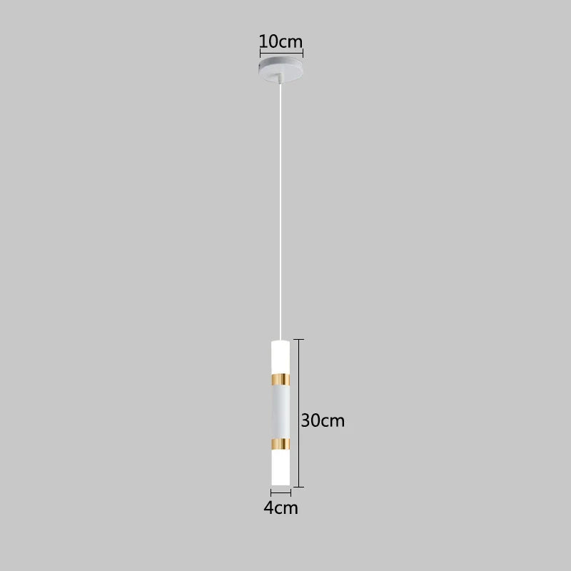 DecorBites™ LED Pendant Light: Modern Indoor Hanging Lamp for Dining Room Living Room Decoration