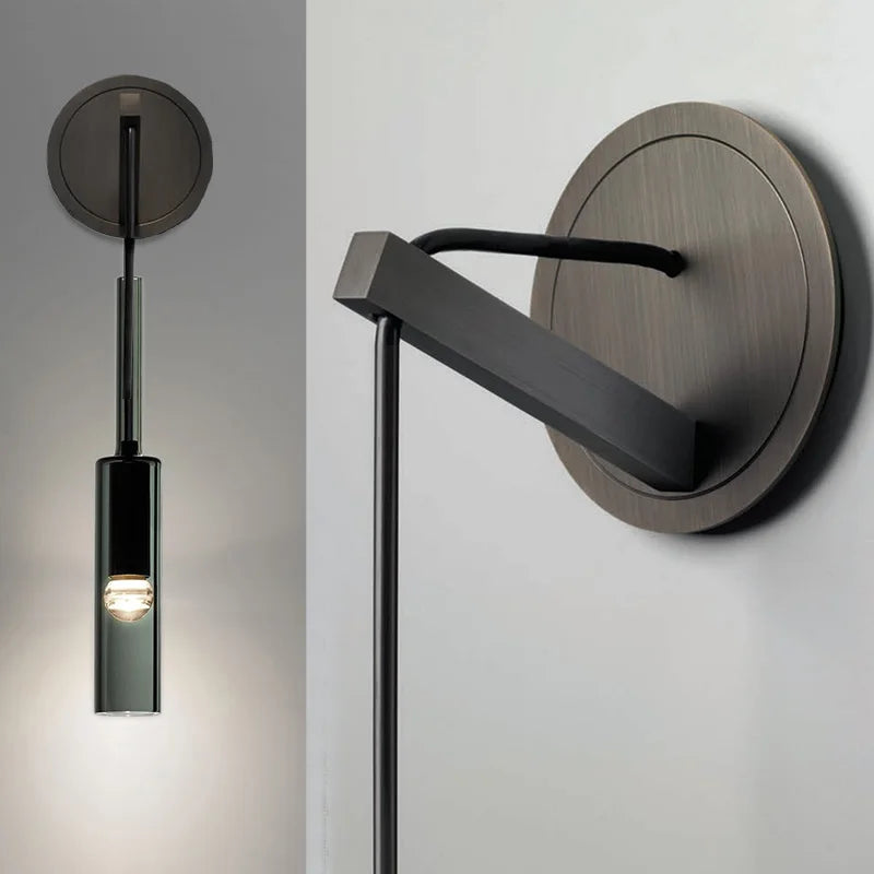 DecorBites™ LED Glass Wall Lamps for Living Room Bedroom Lighting, Modern Indoor Hotel Fixture
