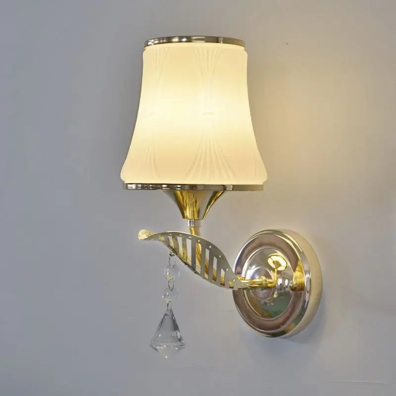 DecorBites™ Crystal Bedside Wall Sconce - Modern Minimalist LED Wall Light Fixtures