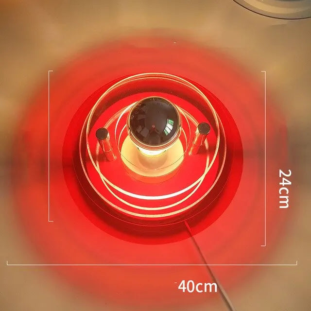 DecorBites™ LED Wall Lamp: Ultra Modern UFO Style for Living Room, Bedroom, Hotel Atmosphere