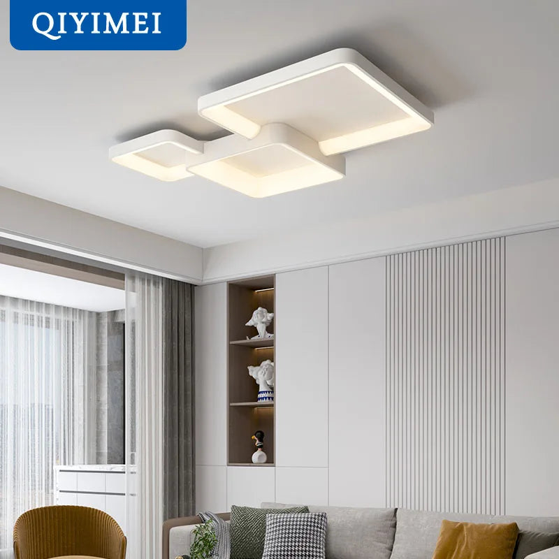 DecorBites™ LED Chandelier: Modern Indoor Lighting for Bedroom, Kitchen, Living Room, Dining Room