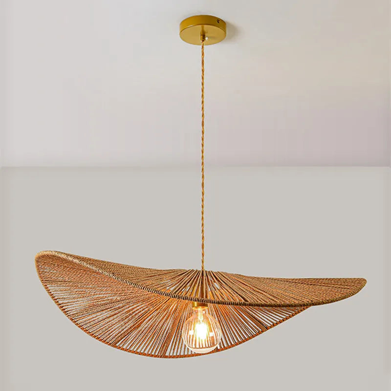 DecorBites™ Bamboo Wabi Sabi Chandelier Pendant Lights