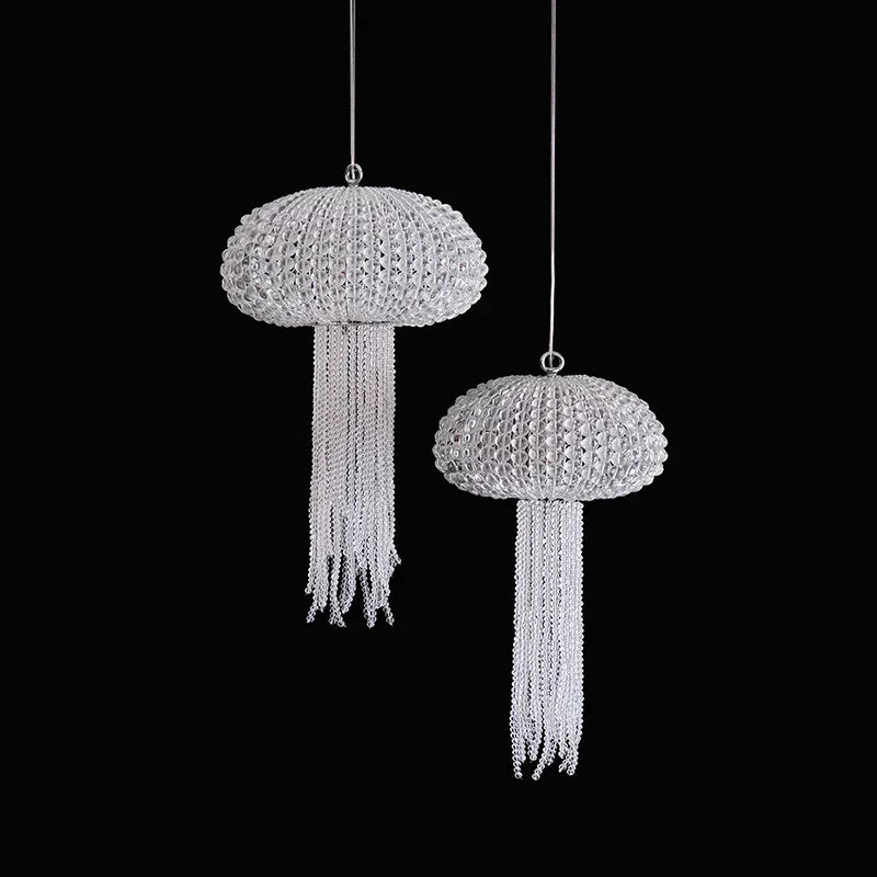 DecorBites™ Art Deco Dimmable Hanging Chandelier Lighting for Foyer and Dining Room