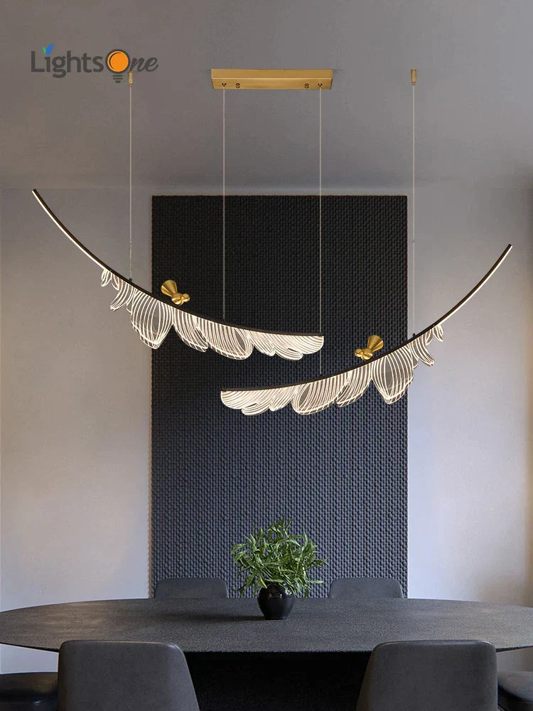 DecorBites™ Italian Copper Chandelier: Modern, Luxury, Light Guide Design for Restaurant and Bar