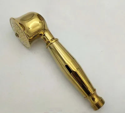 DecorBites™ Antique Handheld Shower Head with Holder, Plumbing Hose, and Toilet Bidet Sprayer