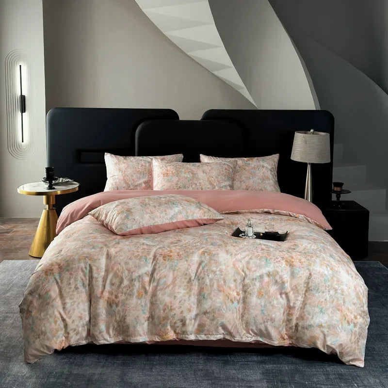 DecorBites™ Cotton Bedding Set Single Double Size Comforter Cover Sets