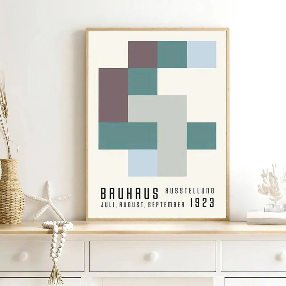 DecorBites™ Modern Black & White Exhibition Canvas Print