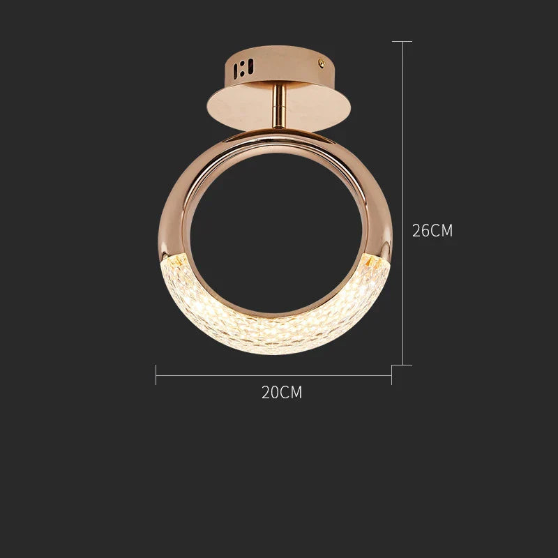 DecorBites™ LED Ring and Moon Lamps Set - Modern Acrylic+Alloy Lighting Collection
