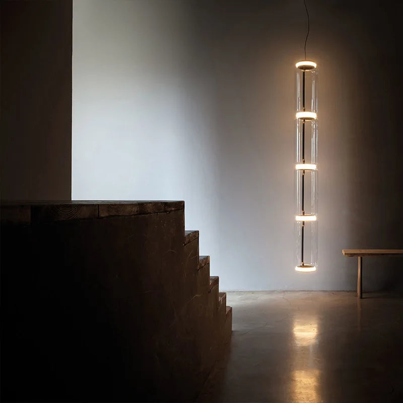 DecorBites™ Glass LED Pendant Light - Stylish and Modern Illumination for Various Spaces