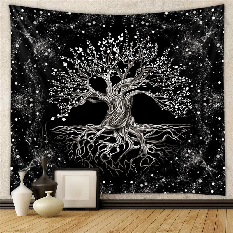 DecorBites™ Bohemian Decorative Tapestry Yoga Mat Sofa Blanket