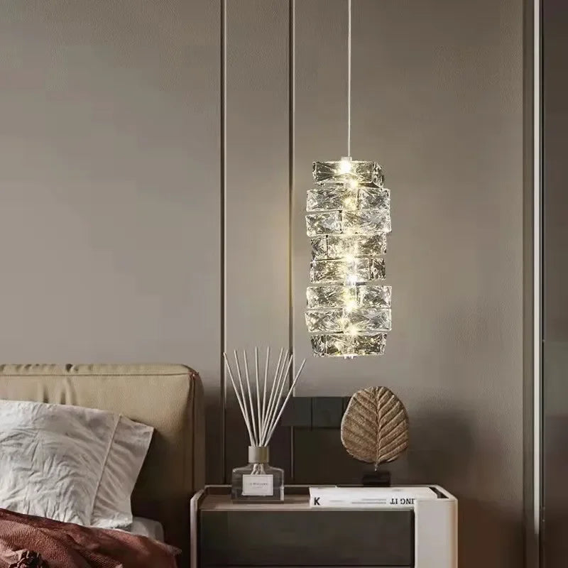 DecorBites™ Crystal LED Pendant Lights | Dimmable Ring Hanging Lamp | Modern Luxury Decor Fixtures