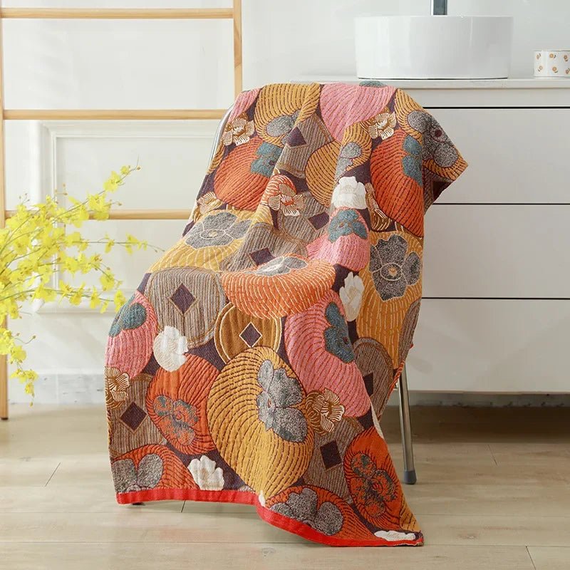 DecorBites™ Cotton Bath Towel - Soft & Absorbent 80x160cm - Large & Luxurious
